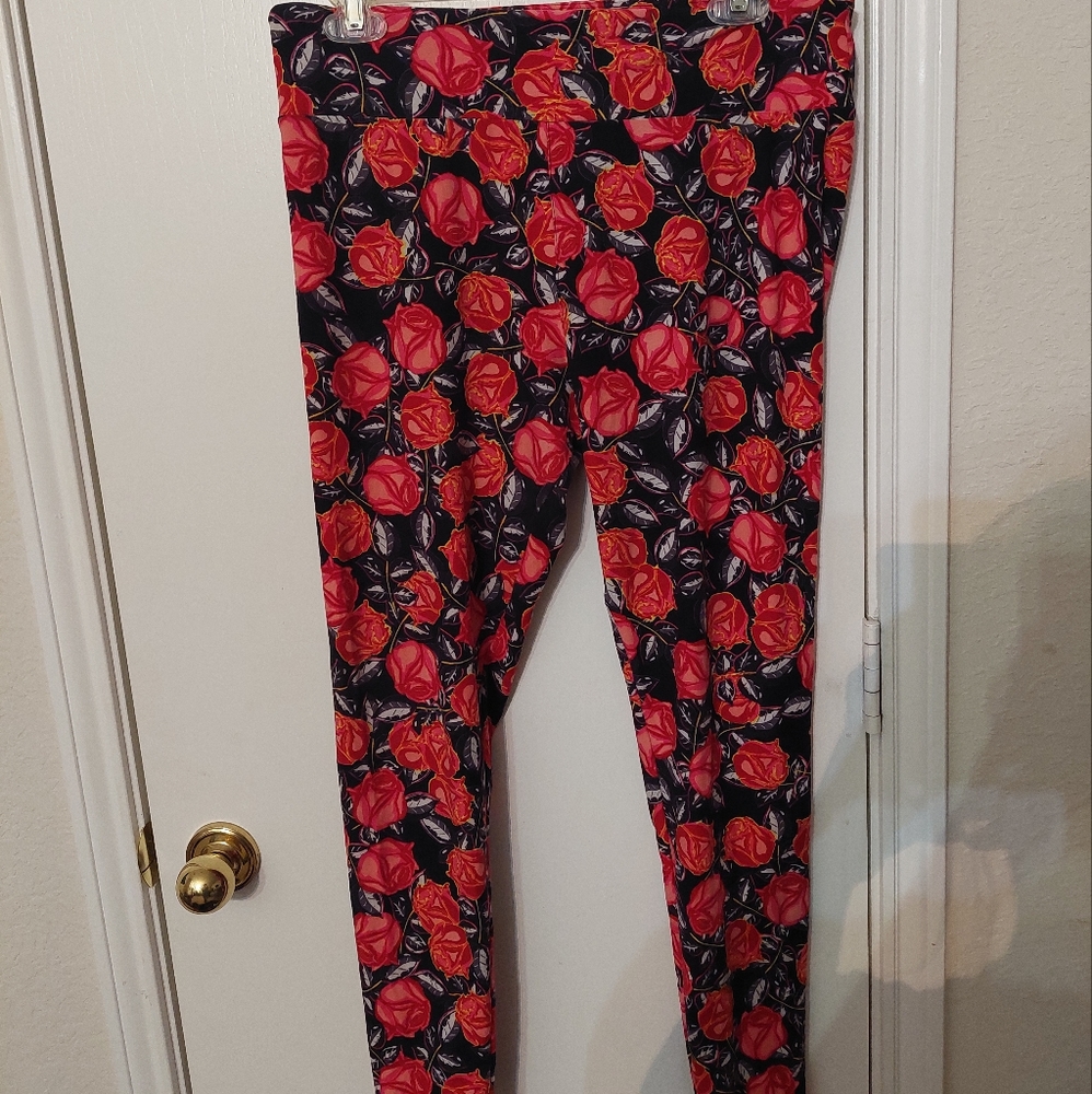 Floral leggings